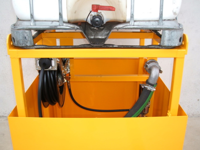 Bunded 1000L Oil Pod Stands Designed by LSM in Perth