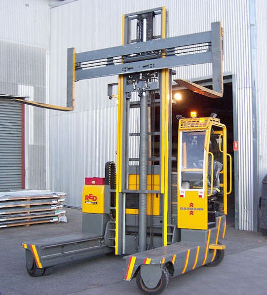 Red- Australia- One Steel Tasmania use Orlaco on Baumann Forklift