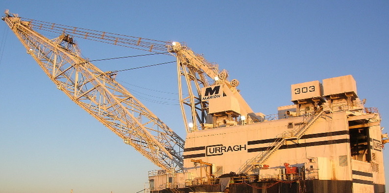 Southern Bowen Basin, Dragline 303 Bucyrus model 8750 Major CCTV upgrade 