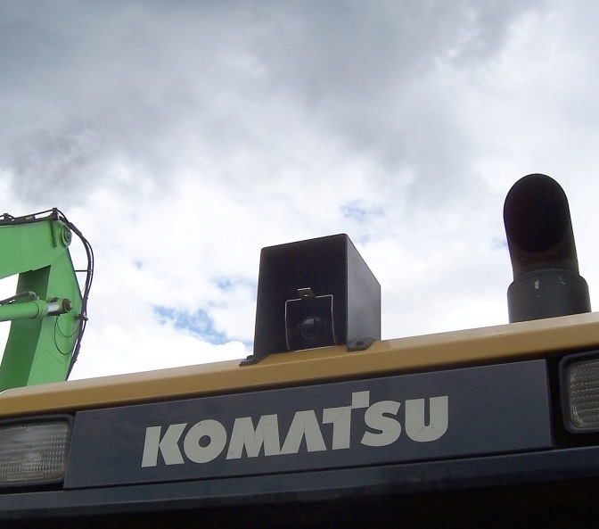 Simms Metals select LSM Technologies / Orlaco Viewing Solution on Komatsu Loader