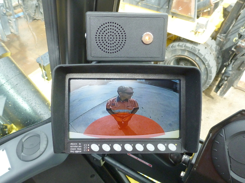 Hyster / Adapta- Lift select LSM SafetyViewDetect® Camera Viewing / Proximity Detection Solution-  Tyre Handler / Fork Truck