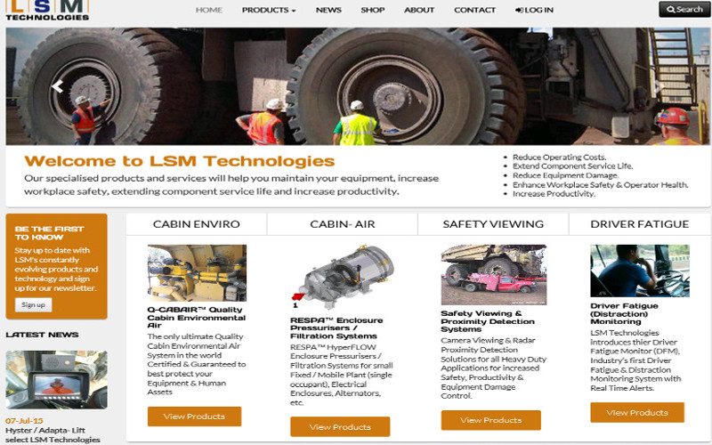 LSM Technologies new Web Site On- line