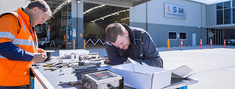 Senior LSM Technician- Ryan Doo & Technical Manager of VT- Dave Smith 