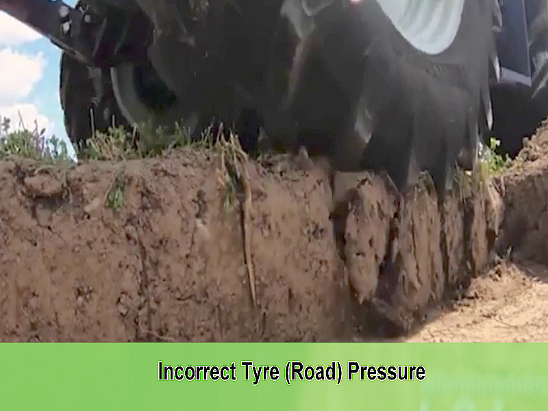 How Tyre Pressure is directly related to Soil Compaction + Crop Yields 