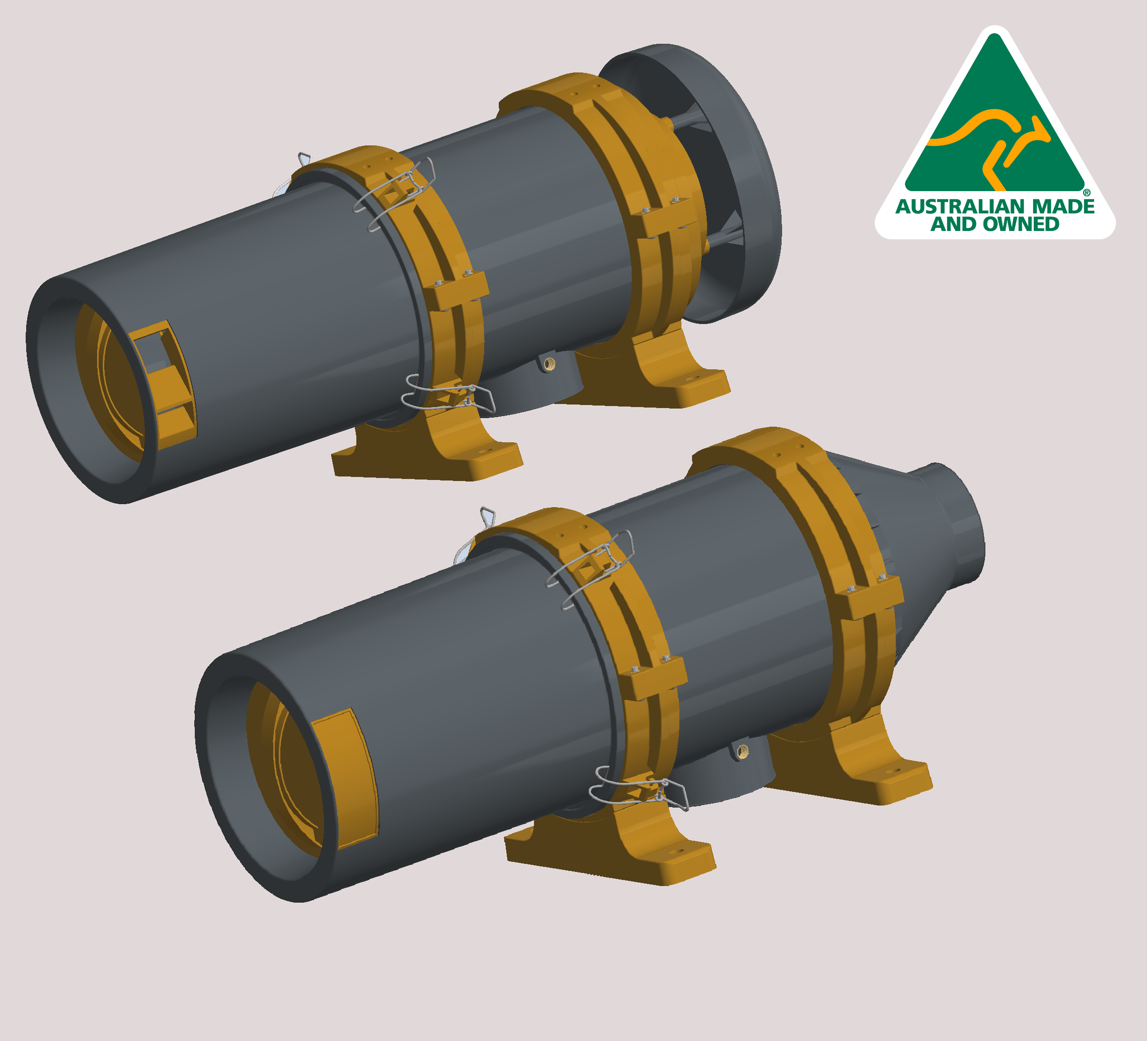 EncloseAir® (int.pat.pend) Cabin & Enclosure Pressuriser + LSM EngineCare® Filtration Systems